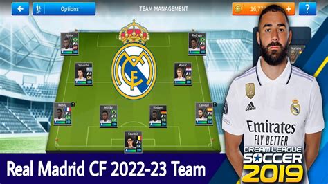 dls 19 real madrid kit 2022|Real Madrid 2022 Team In DLS 19 .